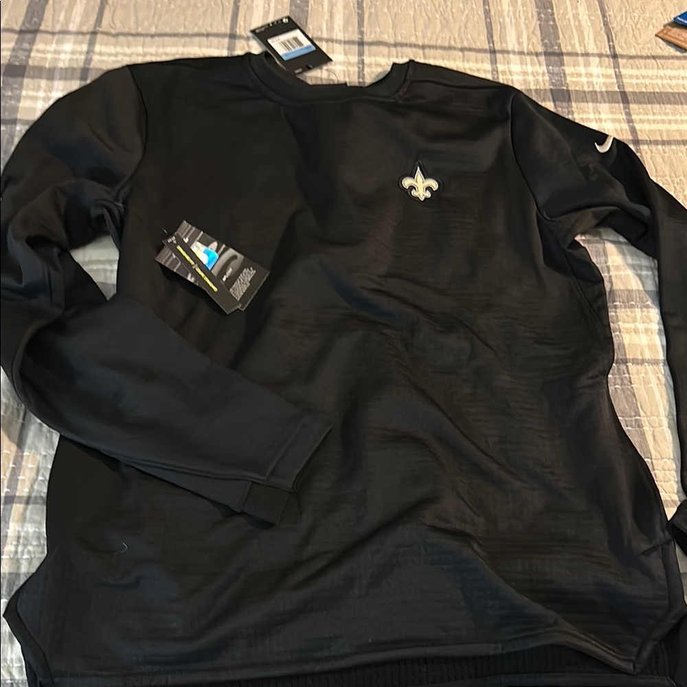 Nike New Orleans Saints fleece sweatshirt